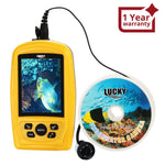 FF3308 - 8 FF - 3308 - 8 LUCKY Portable Underwater Fishing & Inspection Camera Video System Kit w/ 3.5inch Handheld Color Live - view Display Monitor, 20m Cable, Cam with Wide Angle Lens & Far - infrared LED, CMD sensor Fish Finder Sea Locator - Gain Express
