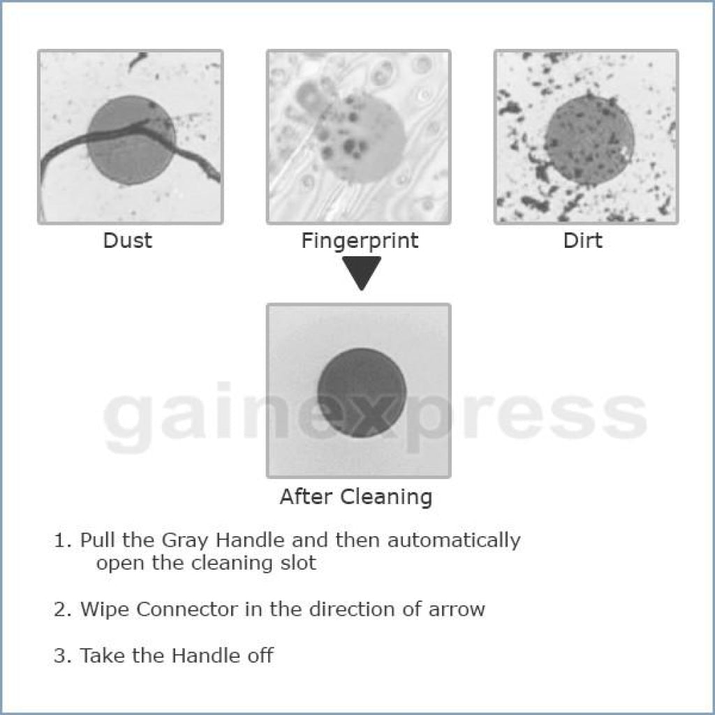 FOC - C003 FOC - C003 Fiber Optic Connector Cleaner Kit 500 Wipes Cassette Cleaning System for Optical Fiber Inspection Tool - Gain Express