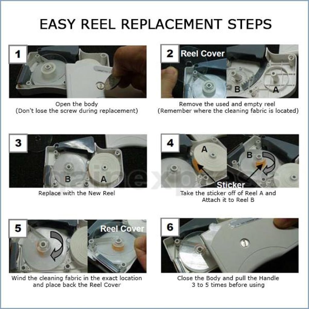 FOC - C003 FOC - C003 Fiber Optic Connector Cleaner Kit 500 Wipes Cassette Cleaning System for Optical Fiber Inspection Tool - Gain Express