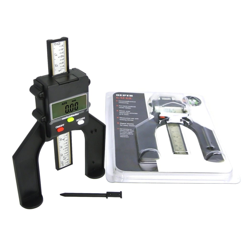 G0181105 - 80 G0181105 - 80 Digital Self Standing Depth Gauge w/ Magnetic Feet 80mm - Gain Express