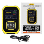 GAM - 391 Geiger Counter Nuclear Radiation Detector Handheld Dosimeter Beta Gamma X - ray Rechargeable Radioactive Monitor Tester Switchable 5 Dosage Units for Outdoor Industry Research and Personal Home Usage - Gain Express