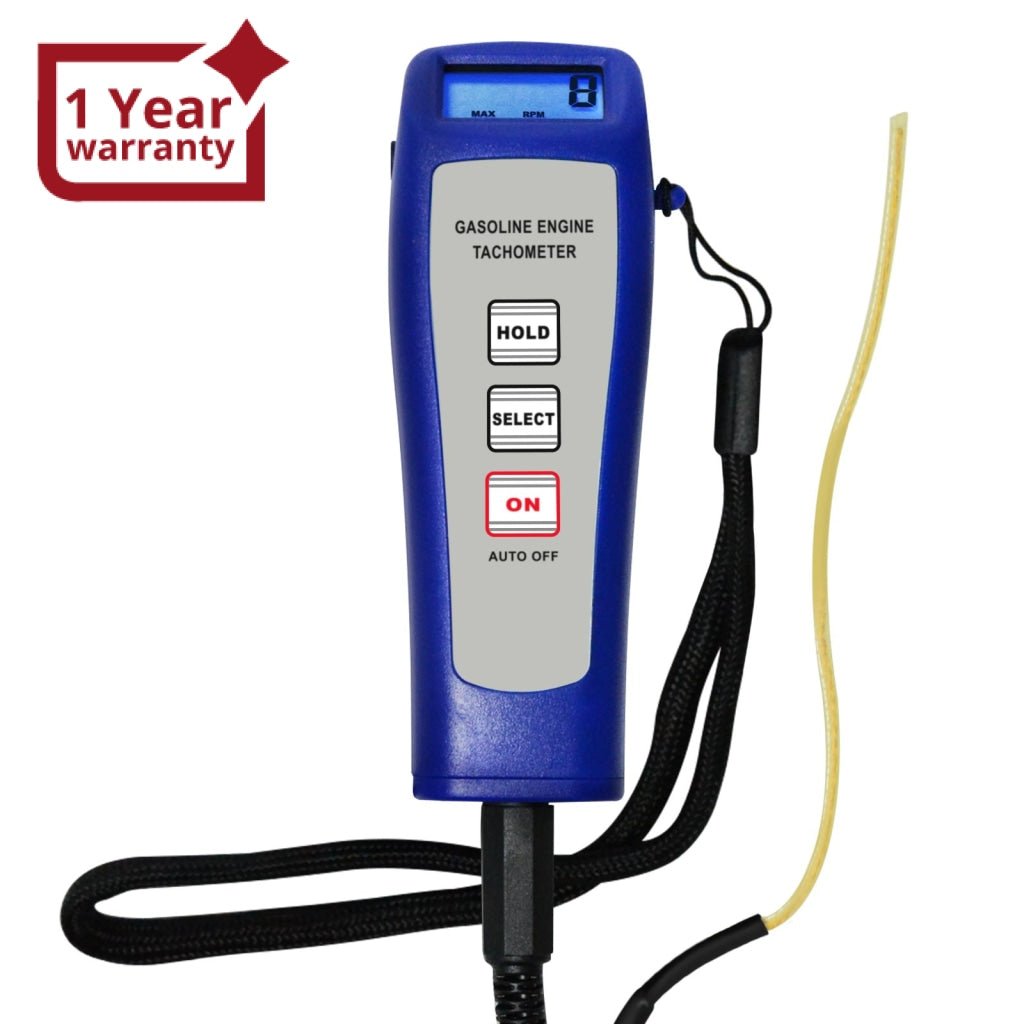 GED-2600P Digital Gasoline Engine Non Contact Tachometer 50.0~9,999 r ...