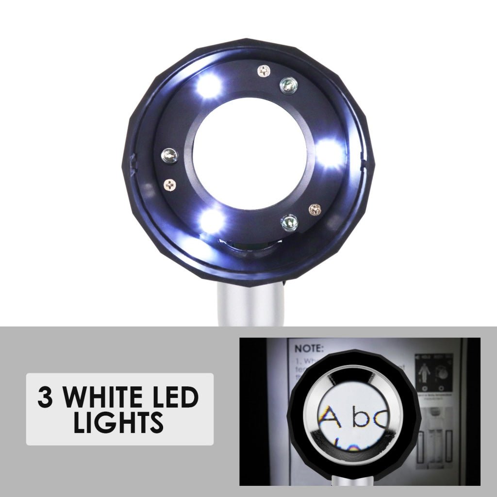 GEM - 310 GEM - 310 10x Magnification Optical Glass Loupe Magnifier Double Lens Magnifying Jewelry Gem Tool 1/16inch & 0.5mm Scale - Gain Express