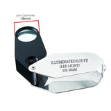 GM - 1018 GM - 1018 10X Jeweler Loupe Magnifier + LED light, 18mm lens - Gain Express