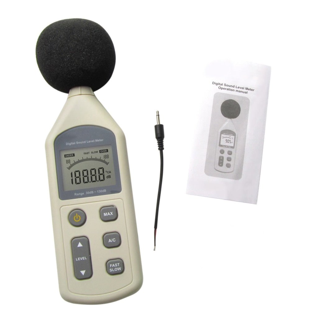 GM - 1357 GM - 1357 30~130 dB Digital Sound Pressure Level Noise Decibel Meter Tester - Gain Express