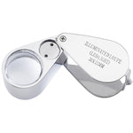 GM - 30XX Portable 30x Magnifying Optical Glass LED Light Jeweler Loupe - Gain Express
