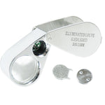 GM - 30XX Portable 30x Magnifying Optical Glass LED Light Jeweler Loupe - Gain Express