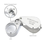 GM - 30XX Portable 30x Magnifying Optical Glass LED Light Jeweler Loupe - Gain Express