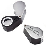 GM30 GM30 30X Jeweler Loupe Magnifier + 6 LED light , 21mm lens - Gain Express