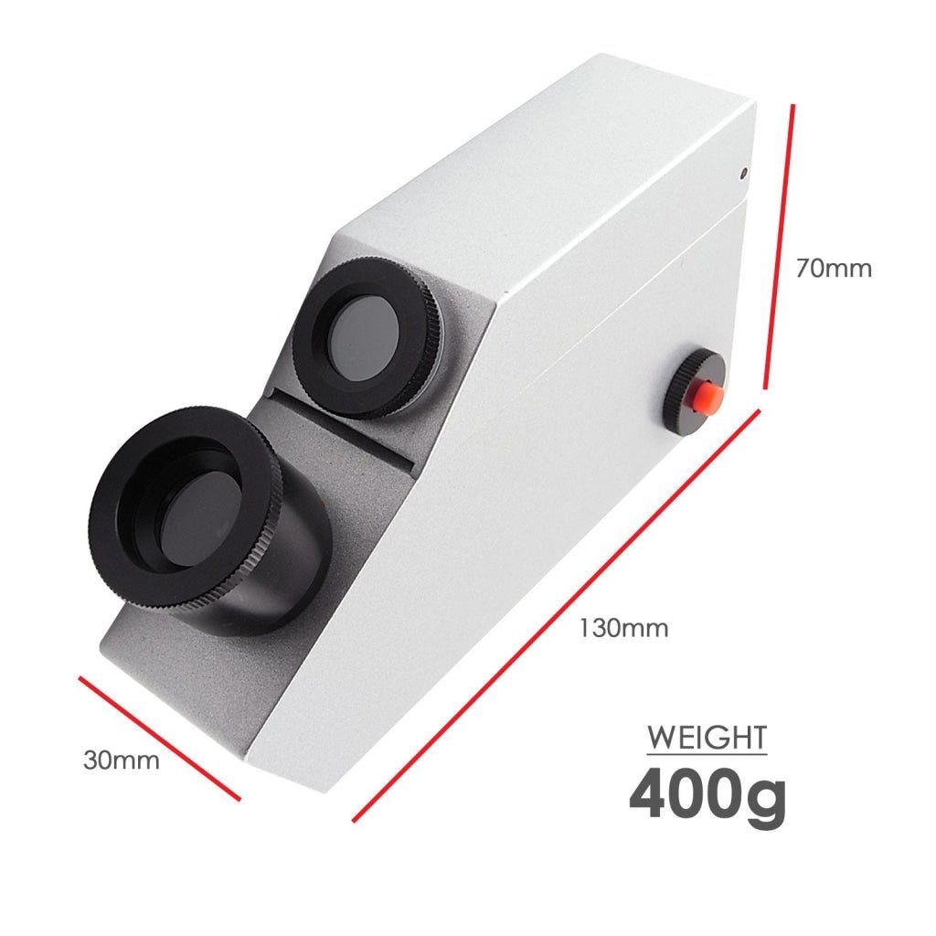 GR - 601 GR - 601 2in1 Light Source Gem Refractometer Gemstone New Design 1.30~1.81 RI range - Gain Express