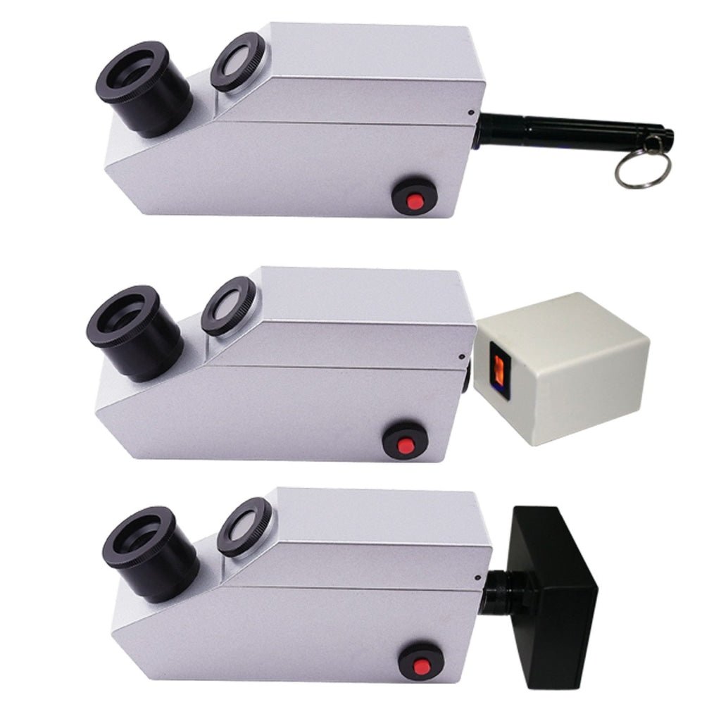 GR - 601 GR - 601 2in1 Light Source Gem Refractometer Gemstone New Design 1.30~1.81 RI range - Gain Express