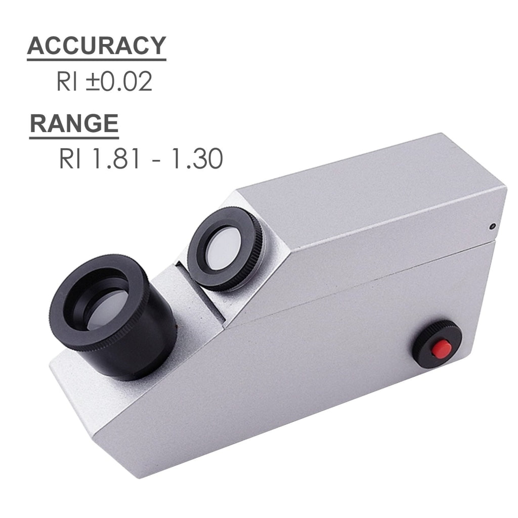 GR - 601 GR - 601 2in1 Light Source Gem Refractometer Gemstone New Design 1.30~1.81 RI range - Gain Express