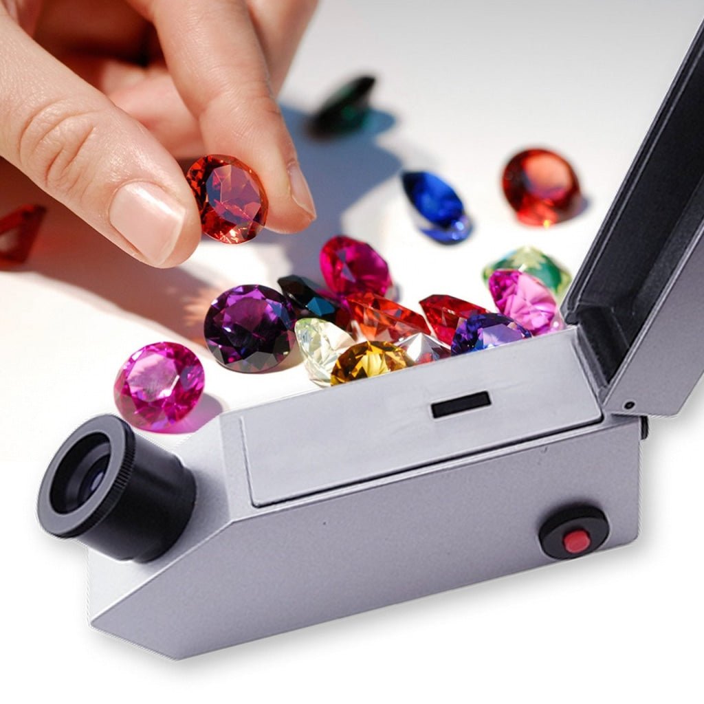 GR - 601 GR - 601 2in1 Light Source Gem Refractometer Gemstone New Design 1.30~1.81 RI range - Gain Express
