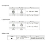 GVA - 503 GVA - 503 Resistance Capacitance Diode Test Multimeter Meter R/C SMD - Gain Express