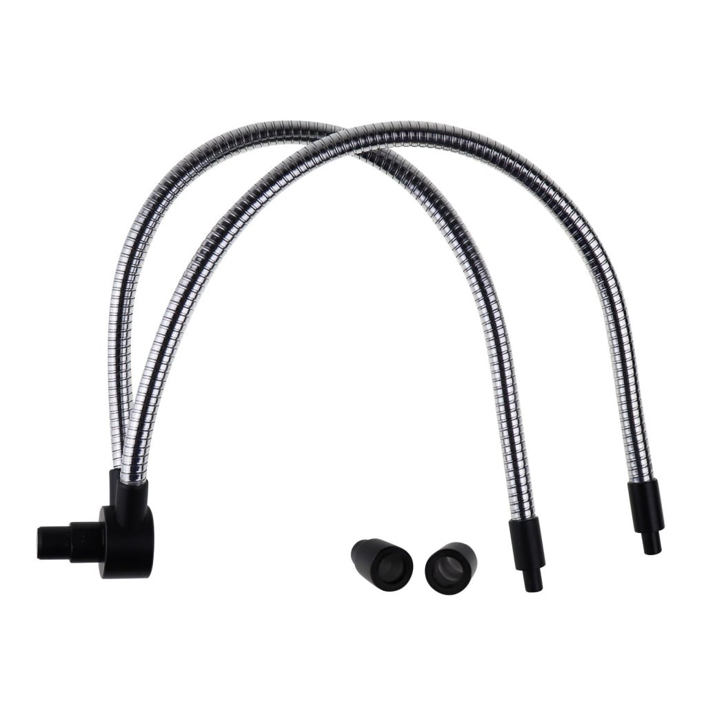 GX - 301 Dual Metal Pipe Fiber Optic Halogen Illuminator - Gain Express