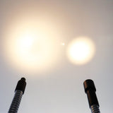 GX - 301 Dual Metal Pipe Fiber Optic Halogen Illuminator - Gain Express