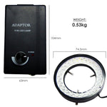 GX - 380 GX - 380 48 LED Camera Microscope Ring Light (White Bulbs, 74mm max dia) - Gain Express