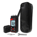 HTM - 344 HTM - 344 Pin Type Handheld Moisture Meter Humidity Tester Detector Visual High / Medium / Low Alerts Function for Wood, Plaster, Drywall, Concrete Floors, Building Materials - Gain Express