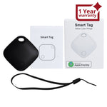 IKF - 406B IKF - 406 Smart iTag Key Finder Find My APP, Smart Key, Bike, Luggage, Wallet, Bag Finder Anti - lost Tracker Locator, Bluetooth - compatible for IOS System Replaceable Battery - Gain Express