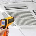 IR - G1150A IR - G1150A 50:1 Non - contract IR Infrared Laser Thermometer - 30~1150°C/ - 22~2102°F 0.1~1EM Pyrometer, Digital Professional Instant Read Hand Held Laser IR Temp Meter for Cooking/ Automotive/ Industrial/ Lab - Gain Express