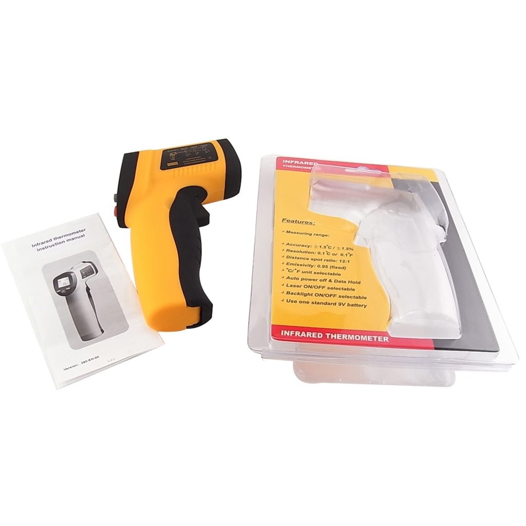 IR - G550 Digital Non - Contact IR Infrared Digital Thermometer - 58 - 1022°F - Gain Express
