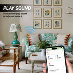 IWF - 405W IWF - 405 Wallet Finder Bluetooth Lost Item Locator Smart Luggage Tags iOS Compatible Thin Tracker Works with Apple Find My App Anti - loss Device Waterproof Locator Phone Finder - Gain Express
