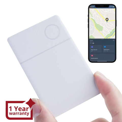 IWF - 405W IWF - 405 Wallet Finder Bluetooth Lost Item Locator Smart Luggage Tags iOS Compatible Thin Tracker Works with Apple Find My App Anti - loss Device Waterproof Locator Phone Finder - Gain Express