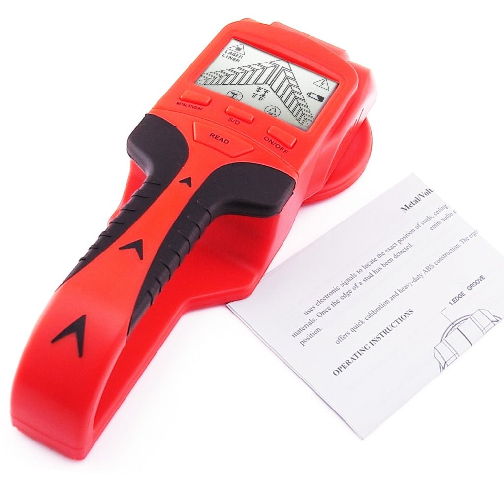 JDT - 08 3in1 LCD Stud Detector Metal Voltage Cable Wood Finder - Gain Express