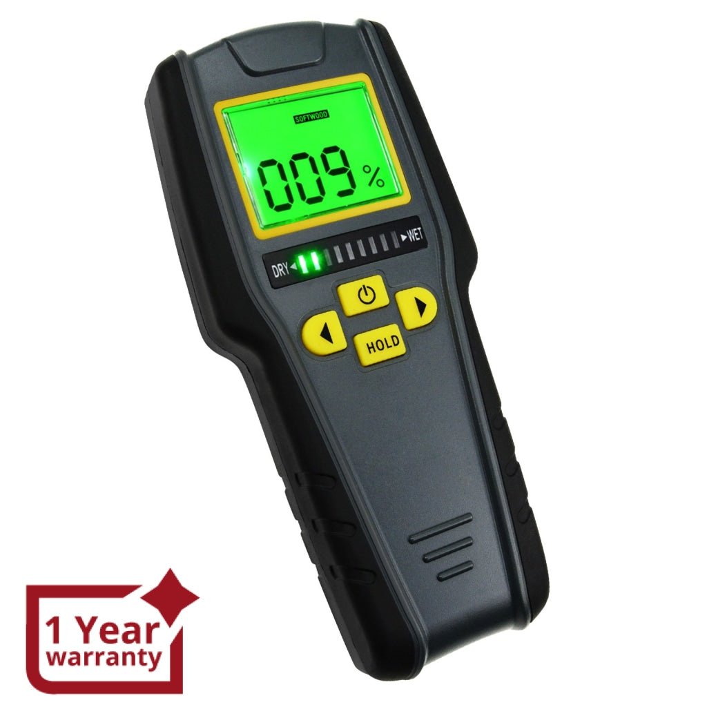KC-318 Digital Pinless Non-invasive Inductive Moisture Meter Hard Soft ...