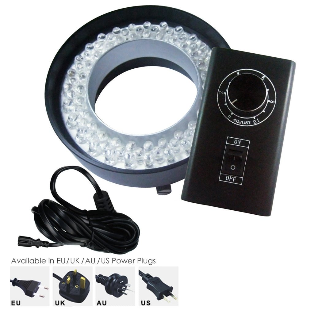 KD - 200 KD - 200 80 LED Camera Microscope Ring Light CE (warm white 70mm max dia) - Gain Express