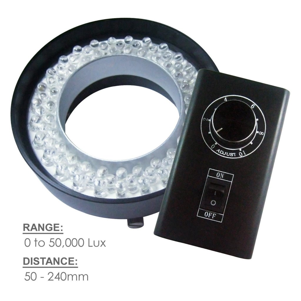 KD - 200 KD - 200 80 LED Camera Microscope Ring Light CE (warm white 70mm max dia) - Gain Express