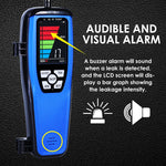 LKD - 432 LKD - 432 Refrigerant Leak Detector Handheld 17 - inch Gooseneck Probe Sensor Heating Diode Leak Tester for Air Conditioning and Refrigeration System with Buzzer, Visual Alarm and LCD Bar Graph - Gain Express