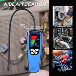 LKD - 432 LKD - 432 Refrigerant Leak Detector Handheld 17 - inch Gooseneck Probe Sensor Heating Diode Leak Tester for Air Conditioning and Refrigeration System with Buzzer, Visual Alarm and LCD Bar Graph - Gain Express