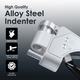Portable Digital Webster Hardness Tester 6 Selectable Hardness Scale, Simple Calibration with Bluetooth - Mobile App Connection (Android Only) - Gain Express