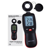 LUX - 274 LUX - 274 Light Meter Digital Illuminance Luminometer up to 200,000 Lux Luxmeter Foot Candle/Lux Temperature Tester Handheld with Backlight and Data Storage - Gain Express
