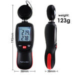 LUX - 274 LUX - 274 Light Meter Digital Illuminance Luminometer up to 200,000 Lux Luxmeter Foot Candle/Lux Temperature Tester Handheld with Backlight and Data Storage - Gain Express