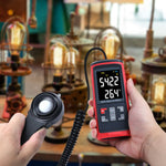 LUX - 426 LUX - 426 Split Type Digital Light Lux Meter with Temperature Measure Colored LCD Display Illuminance Meter for Luminosity Measuring & Monitoring - Gain Express