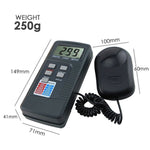 LX - 1330B Digital Light Level Meter 200,000 Lux Photo Camera - Gain Express