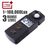 LXA - 318 Digital Lux Light Meter 100,000 Lux Luxmeter Photo LCD - Gain Express