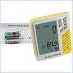M0198101 Digital Wall mount/Desktop 0~9999ppm CO Monitor Temperature Tester Made in Taiwan - Gain Express