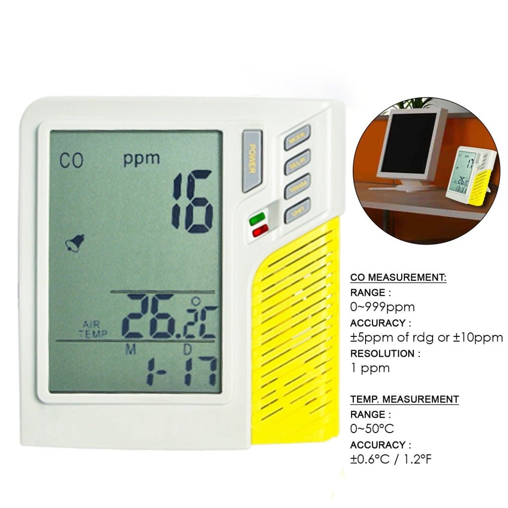 M0198103 M0198103 Carbon Monoxide CO Datalogger 0 - 999ppm Taiwan Made - Gain Express