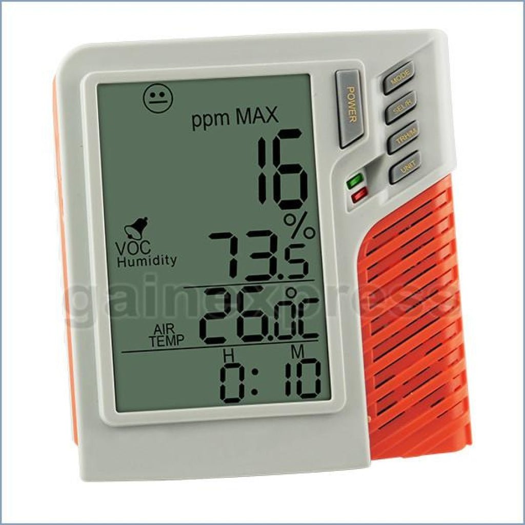 M0198111 M0198111 Wallmount/Desktop VOC Monitor 0~30ppm Range Tester Temperature RH Made in Taiwan - Gain Express