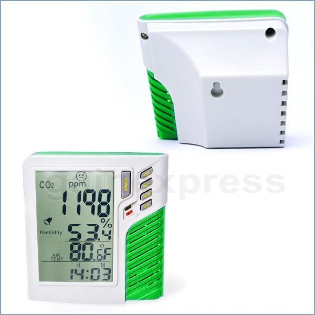 M0198137 M0198137 Carbon Dioxide Temperature Humidity RH CO2 Monitor Taiwan Made - Gain Express