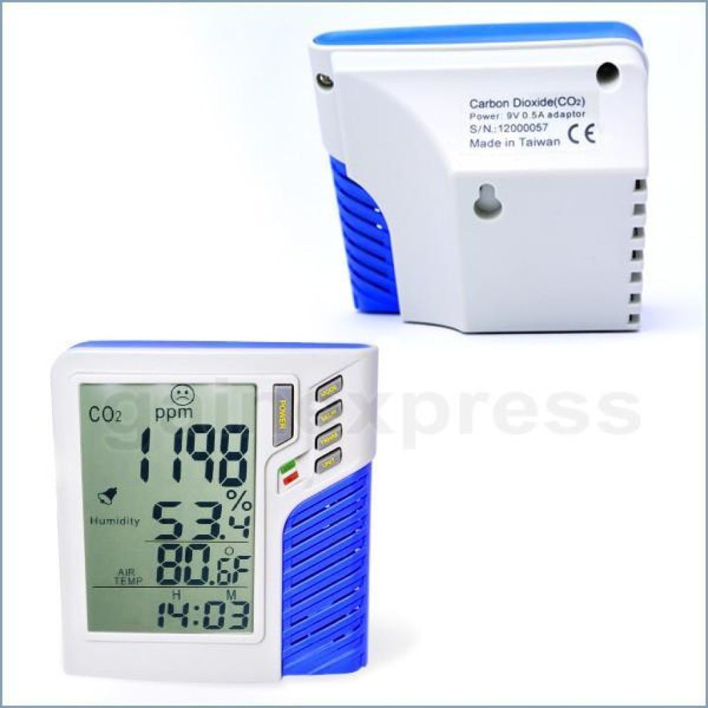 M0198537 M0198537 Indoor Carbon Dioxide (CO2) Monitor & Datalogger Made in Taiwan - Gain Express