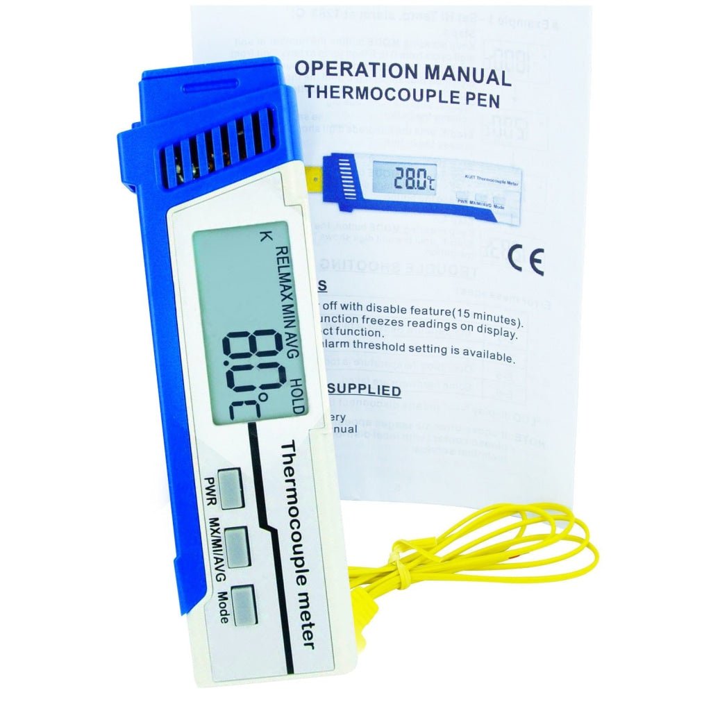 M0198850 M0198850 Pen - type K type Bead Wire Thermocouple Thermometer Meter Made in Taiwan - Gain Express