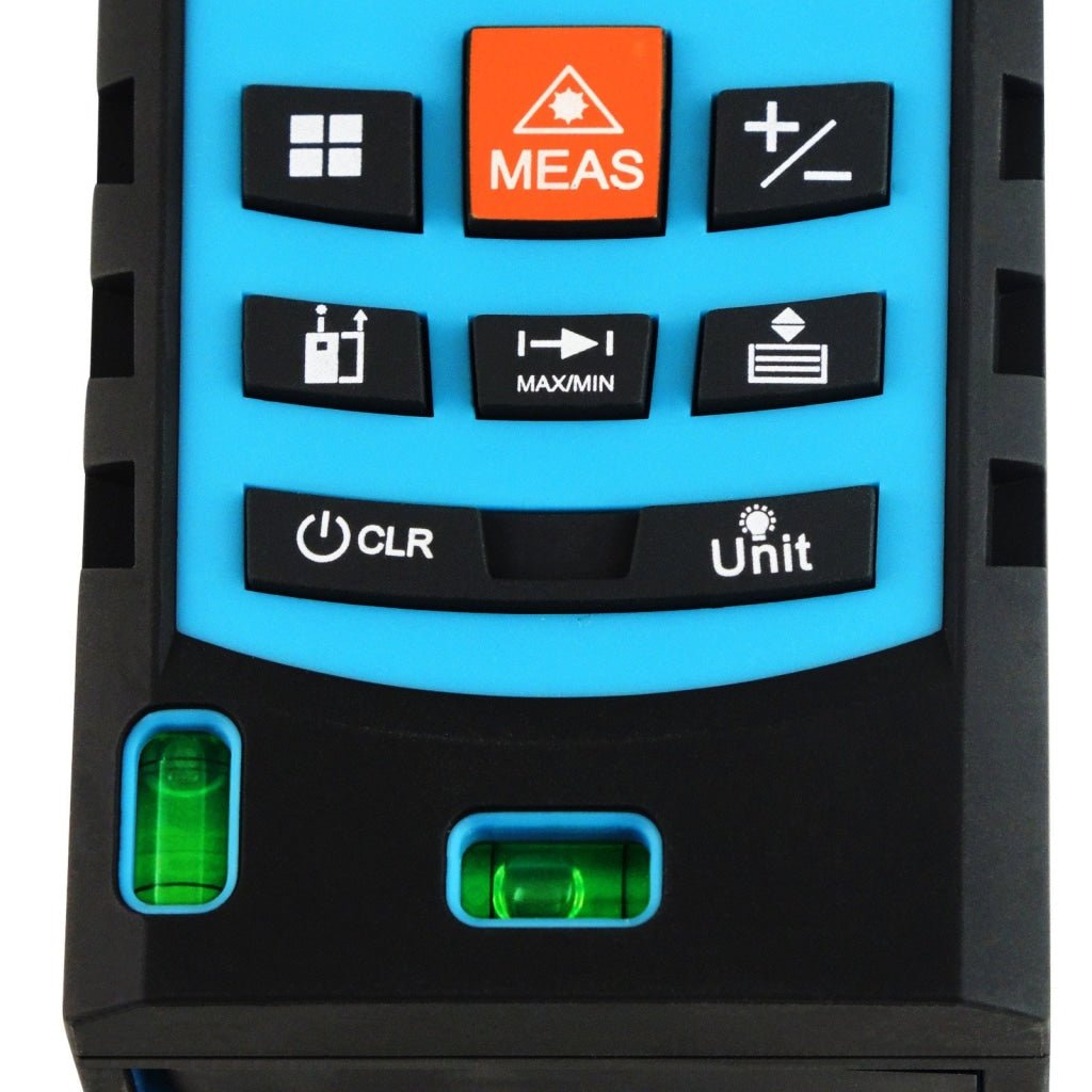 M04 - 004 M04 - 004 Handheld 100m Laser Distance Meter Area Volume Indirect Measure w/ Bubble Level - Gain Express