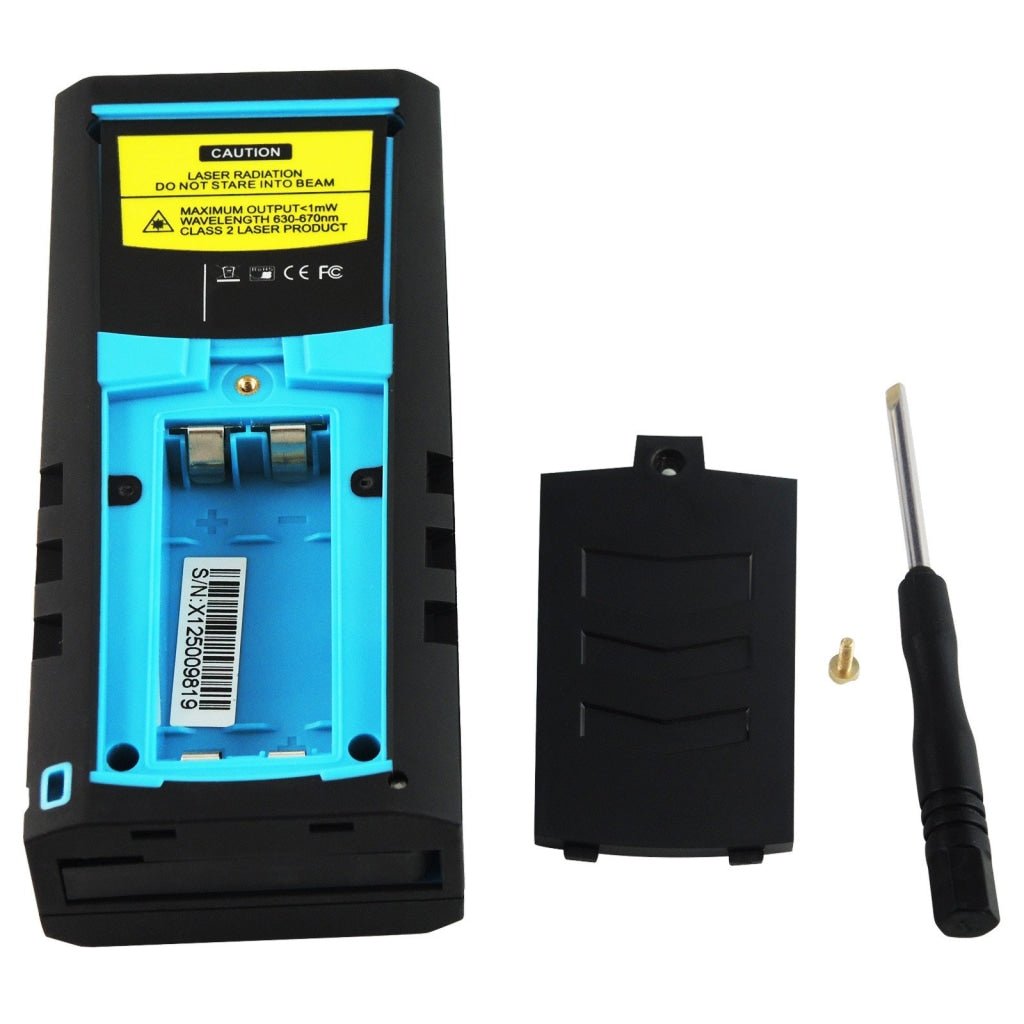 M04 - 004 M04 - 004 Handheld 100m Laser Distance Meter Area Volume Indirect Measure w/ Bubble Level - Gain Express