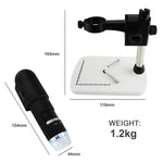 M05 - 001 M05 - 001 WIFI USB Microscope 200x Zoom 6 LED IOS Android PC Video Photo Rechargeable Li - ion Battery - Gain Express