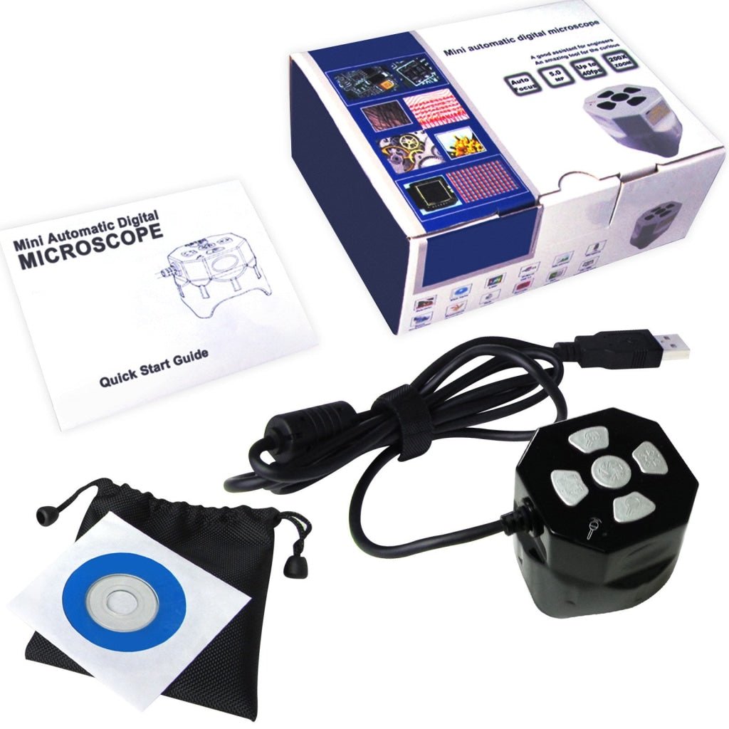 MAC - 500 MAC - 500 Mini 5MP Handheld Portable Digital Microscope - Gain Express
