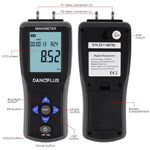 MAN - 334 MAN - 334 Digital Manometer Portable Air Vacuum / Gas Pressure Gauge Meter 12 Measurement Units with Backlight and Data storage Function Sing Pipe or Differential Pressure of 1 - 2 Pipes Detection - Gain Express